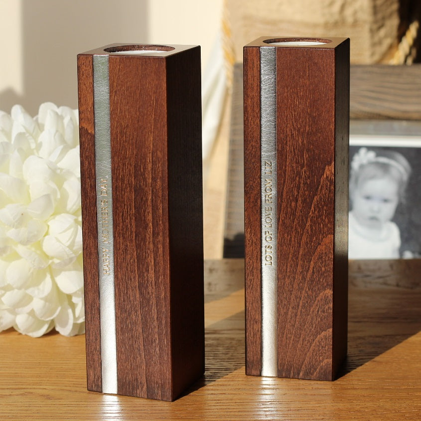 personalised candlesticks